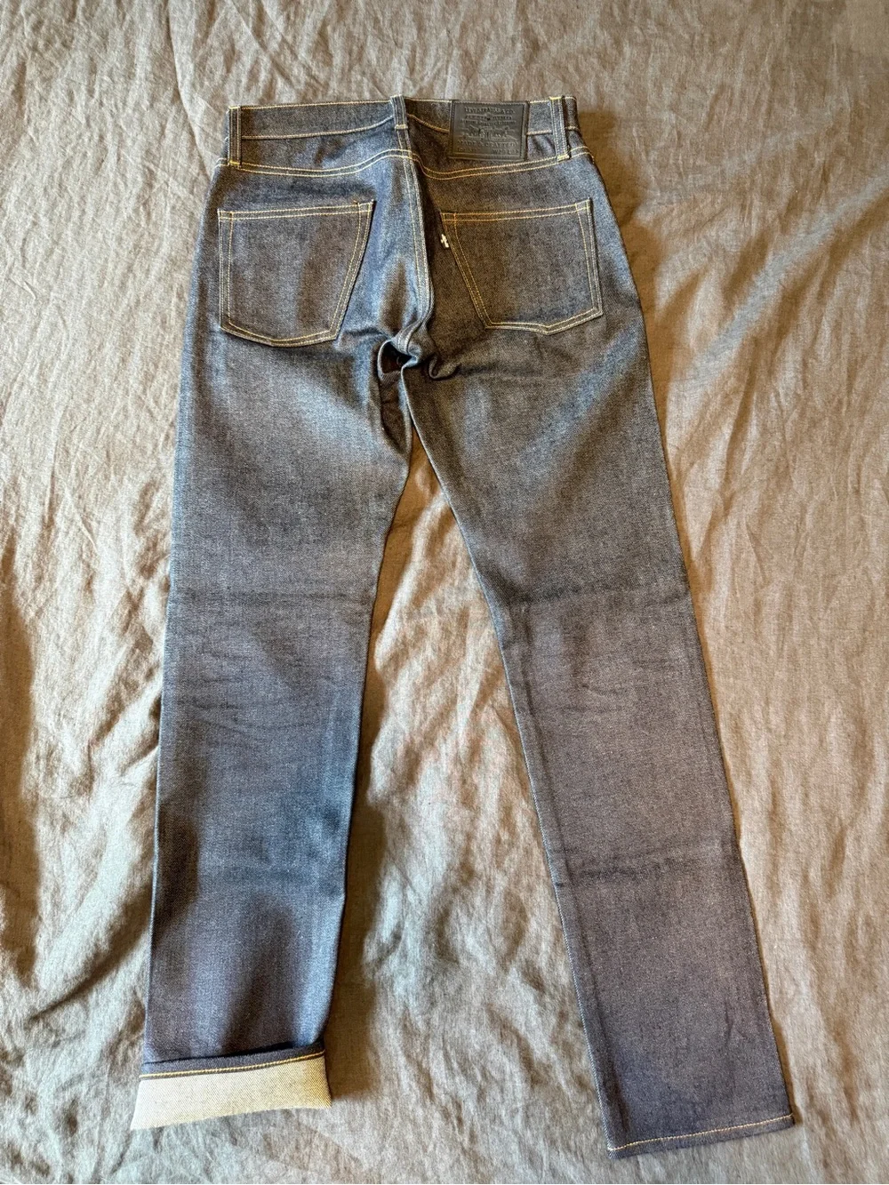 Levi’s 511™ Slim Fit Japanese Selvedge Men's Jeans, Size 29/32, Crisp Dark Wash